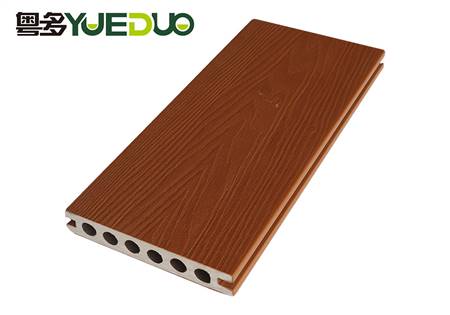 138x22 Outdoor  hollow wpc co-extrusion decking floor